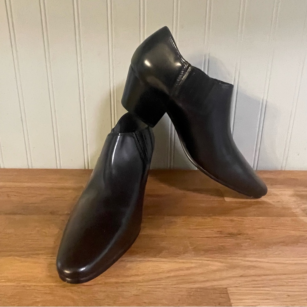 NEW J.Crew Leather “Piper” Low Chelsea Booties (7.5)